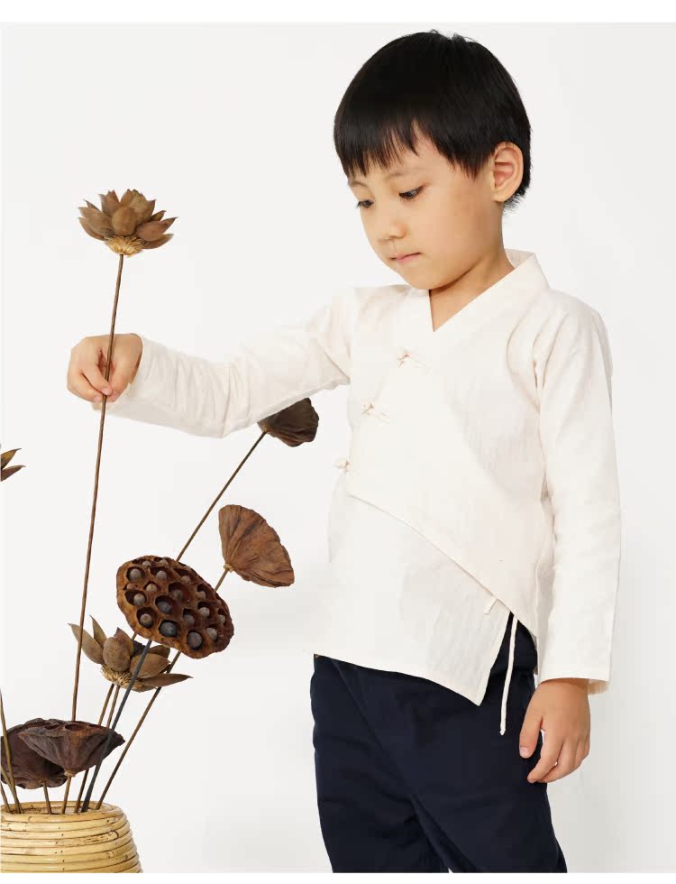 Chemise enfant à manche longue - Ref 2083159 Image 17
