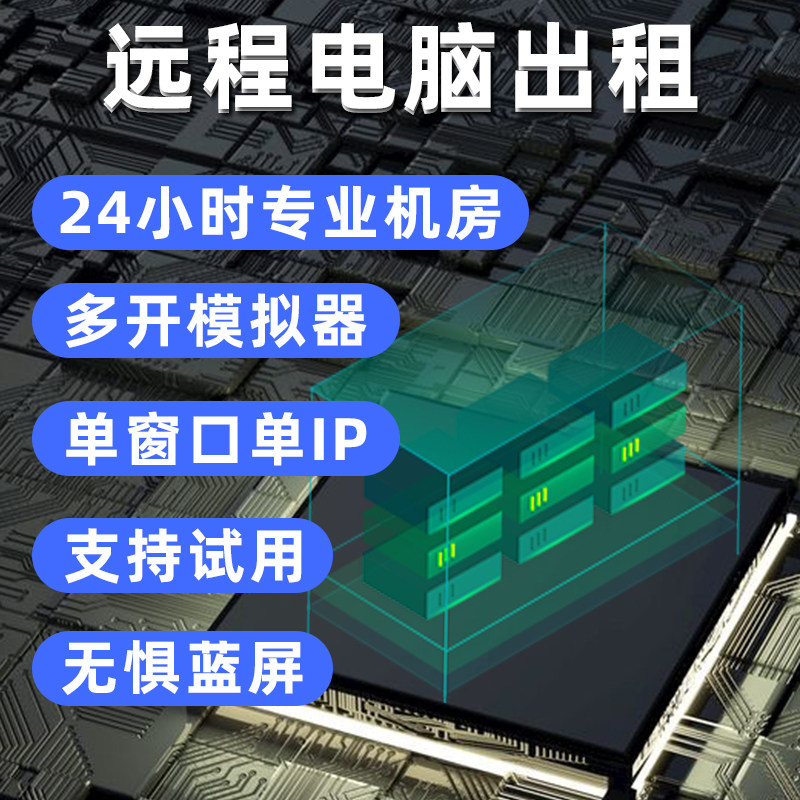 e5 remote computer rental host e3 server rental Physical machine rental Game simulator open more weekly rental