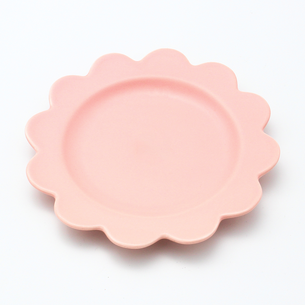 KaiGu Japanese modern marca Long Mei flower ceramic salad plate individuality creative dishes western dessert plate