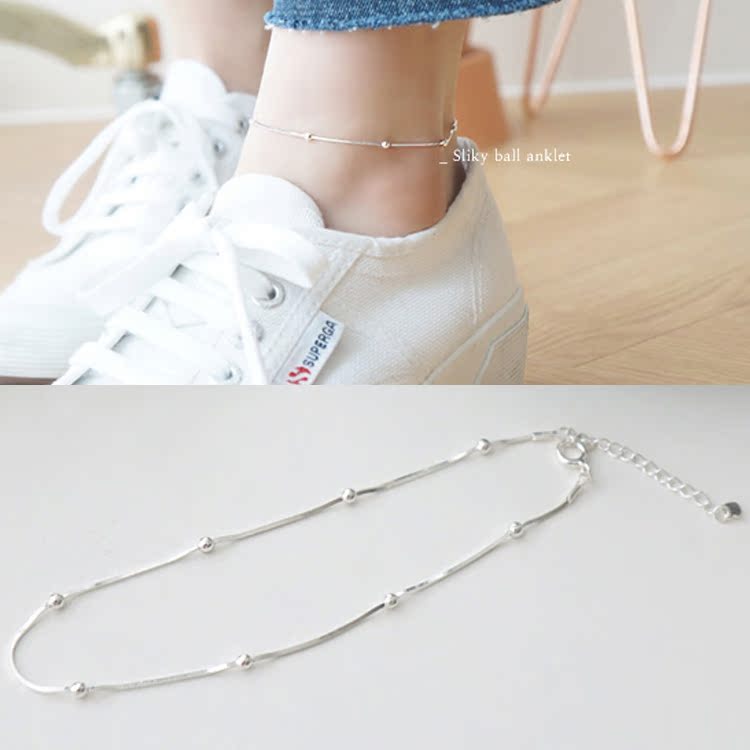 Chaine de cheville Femme OTHER   en Argenterie - Ref 3102467 Image 3