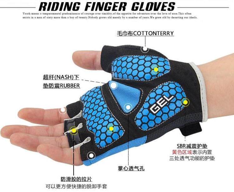 Gants de cyclisme mixte - Ref 2245919 Image 14