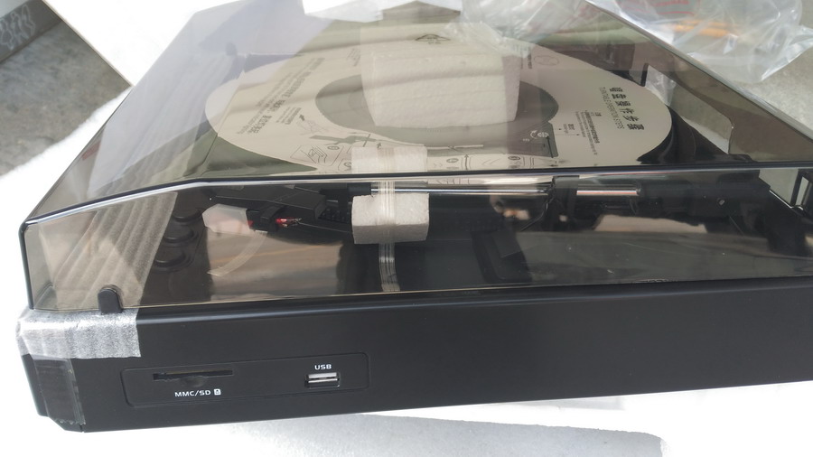 đầu đĩa than Ưu đãi đặc biệt Máy ghi âm cổ của máy ghi âm retroan Máy ghi âm vinyl Lp máy ghi âm vinyl ghi USB - Máy hát 	bán đầu đĩa than loa kèn