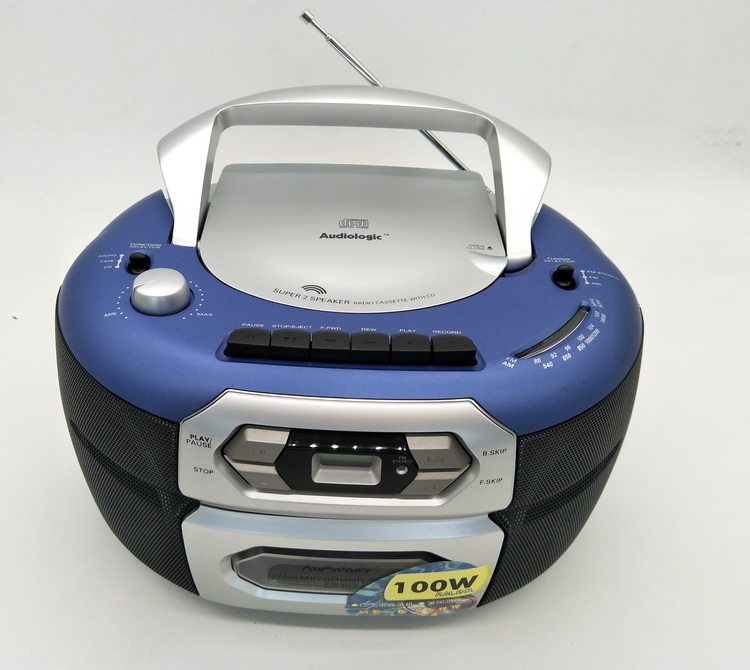 Special offer American Aojie Portable CD Player CD Player Tape Recorder Cassette Player Prenatal Education Machine Bread CD