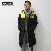 Ampos custom long down jacket Student training football team suit jacket Youth competition basketball appearance suit