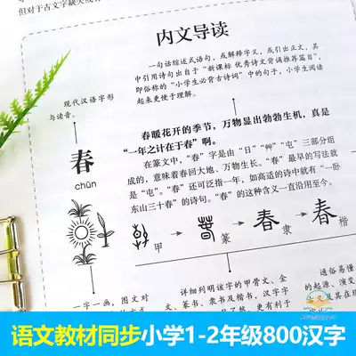 画说汉字小学版1 2年级 许慎著作1000个汉字故事书学习读物图解说文解字中文汉字记忆技巧书语文写作基础书籍