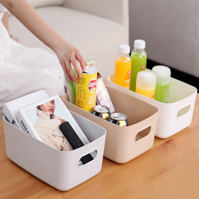 【戴萌】日式中号收纳篮3个装