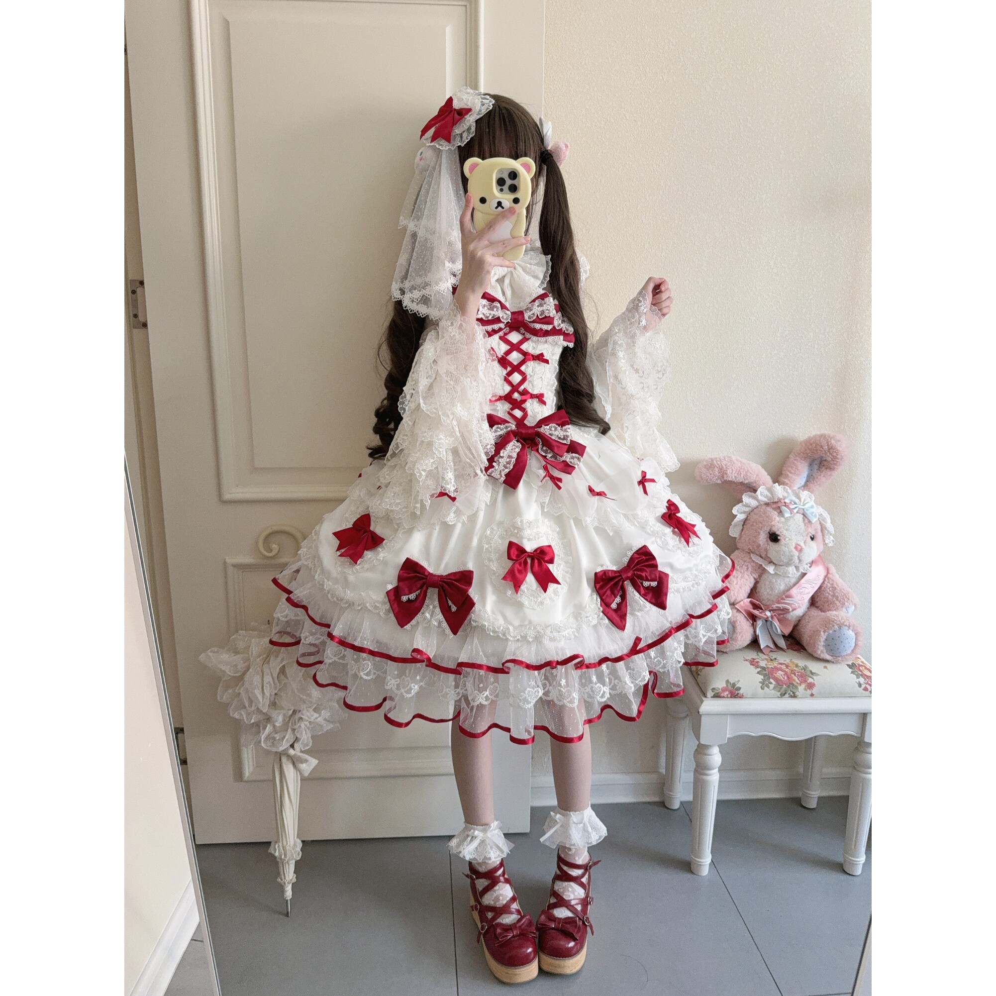 白糖少女Lolita裙子 🎀 萌萌的doll感洋装-lolita洛丽塔连衣裙-淘宝好物网