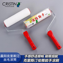 Christine short hair roller latex paint fine hair short hair roller brush paint roller glue roller tool roller