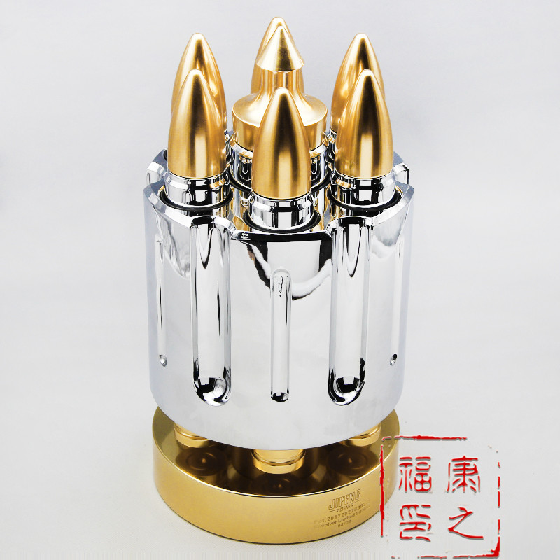 New monsoon jifeng revolver limited edition cigar humidor space aluminum alloy creative shape cigar tube