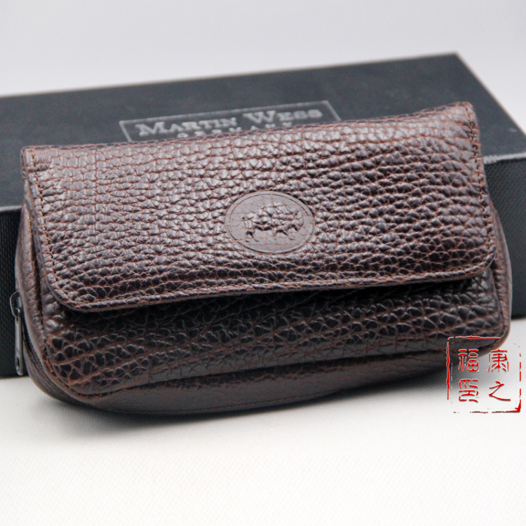  Imported original dress German Martin Wess Martin tobacco bulldog leather single bucket EK15