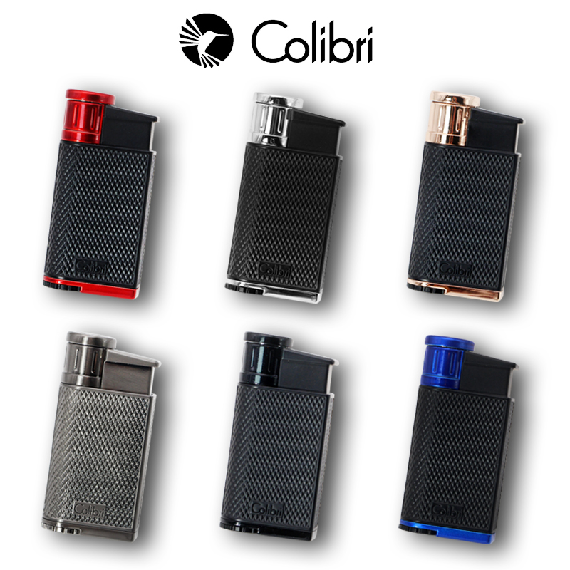 Colibri Colibri Cigar Lighter Portable Single Fire Straight Windfired Lighter LI520C