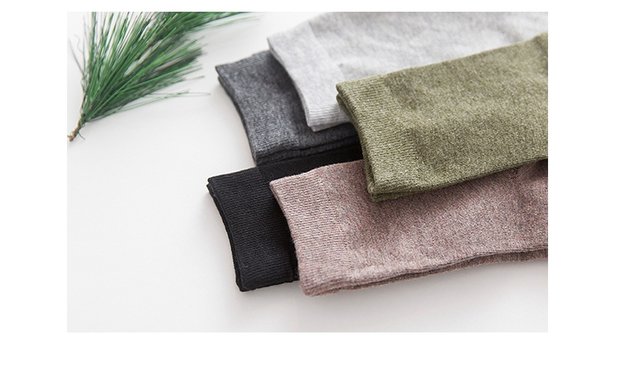 Vớ giữa nam mùa thu đầy đủ màu xám vớ cotton mùa thu và mùa đông nam kinh doanh vớ khử mùi vớ thể thao thoáng khí vớ tất bông dài đến gối