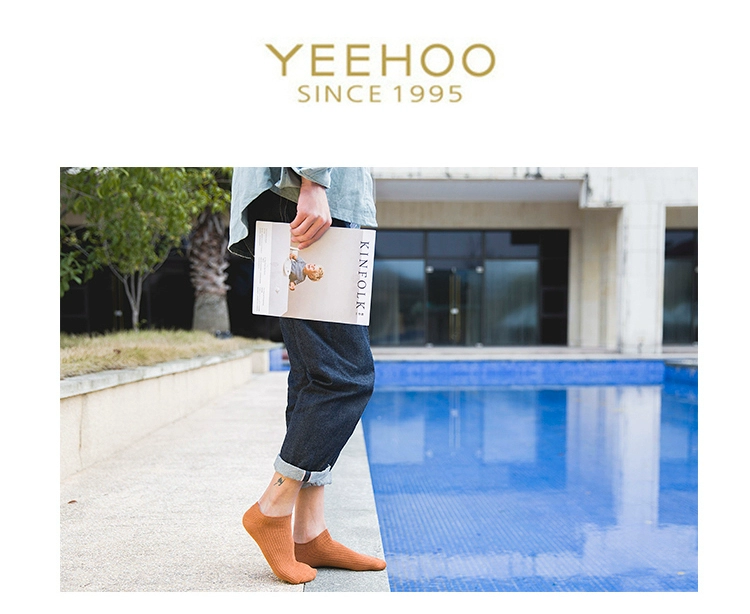 Vớ nam mùa thu và mùa đông ống ngắn Tất nam cotton Nhật Bản thể thao nông cạn miệng thuyền vớ văn học phong cách rắn màu retro xu hướng vớ
