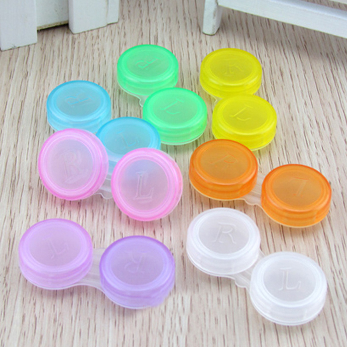 Automatic Wholesale Portable RL Double Box Contact Lens Box Candy Color BOX MATE BOX-Taobao