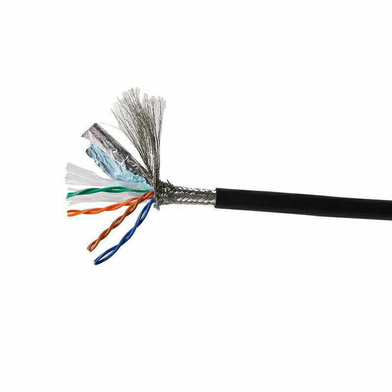 Ultra-five-type high flexible industrial drag chain network route anti-freeze waterproof and high temperature resistant CTA5E one thousand trillion net outdoor 5 types of network routes