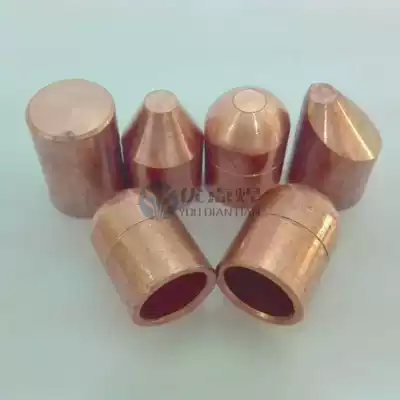 Spot welding electromechanical pole head alumina copper electrode cap 16*23 chromium zirconium copper electrode cap non-standard customization