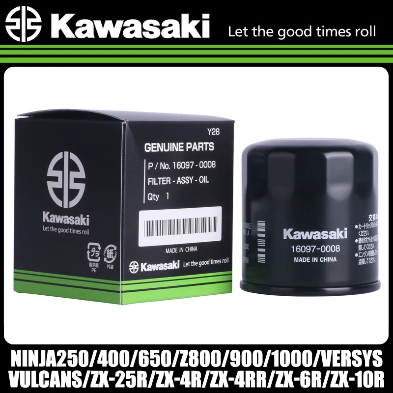 Оригинальный фильтр для мотоцикла Kawasaki Ninja400/500/650/Z900/1000/ZX4R/6R/10R/H2
