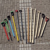 Fiber spade handle Shovel handle Shovel rod Wooden spade handle Long spade handle Long spade handle Shovel handle Snow spade handle