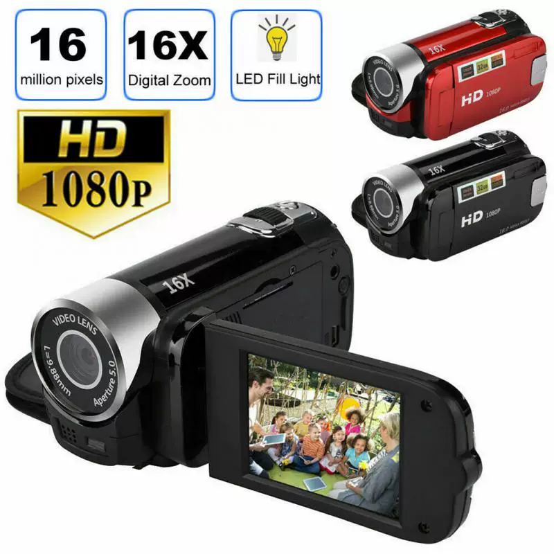 Vlog Camera 1080P FLL HD DV Camcorder цифровая видеокамера