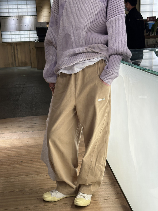 Li Landi's Same Style Cold Gold Japanese Khaki Pants Are Not Workwear, Sports, or Casual Pants
