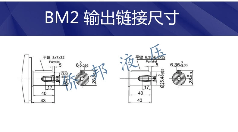 Động cơ xi lanh khai thác khuôn động cơ thủy lực BMR/50/80/100/125/160/200/250315/400