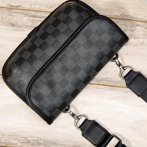 Tide Brand Waterproof Small Bag Boys Street Current Single Shoulder Slipper Mobile Bag Couple Casual Plate Post Bag