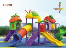 Kindergarten large outdoor park children's combination amusement equipment community swing outdoor children slide slide
