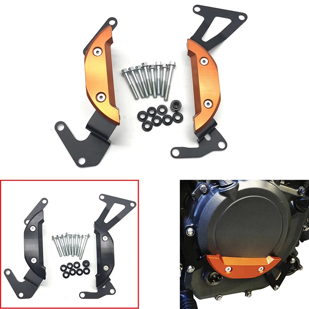 Apply KTM 390ADV DUKE390 DUKE250 Modified Engine Protection Cover Engine Anti-Wrestling Rubber