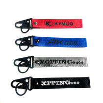 New 3D key button light sun racing boat series AK550 webbing key hanging buckle anti-loss