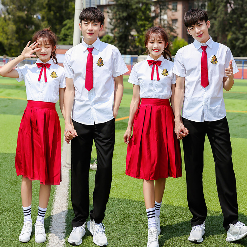 Banfu Academy Wind School Suit Junior High School High School Student Uniform Presiding Over the Performance in Han version of the Grand Choral Performance