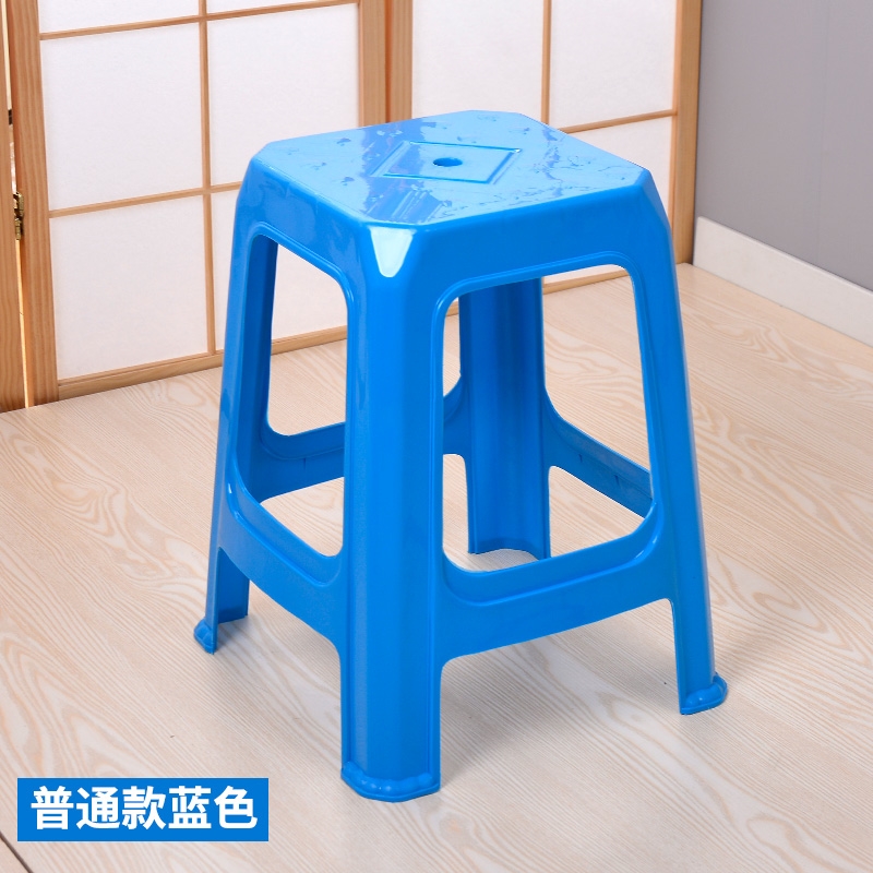 Stool home 40cm high 45cm40 cm dining table chair square chair restaurant stackable living room plastic stool