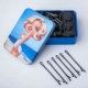 Trẻ em kẹp tóc kẹp tóc từ Liu bên bờ biển clip cô gái tóc phụ kiện tấm tóc hình chữ U clip thép đen kẹp mũ bé trâm cài tóc đơn giản