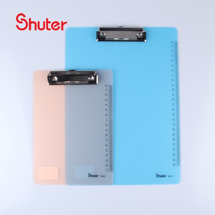 Tree Dewriting plate clip S810 writing pad clip A4 folder plastic data splint A5 menu clip office use