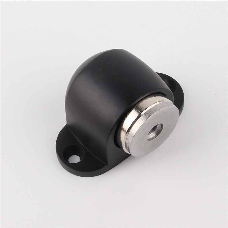 YIBAILI black floor suction European-style super magnetic door suction door resistance door touch American pure black small suction