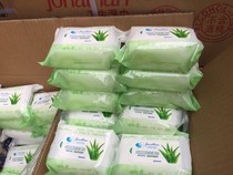 Sanitary wipes 30 pieces of cleaning care Aloe vera wipes 10 makeup remover wipes Disposable