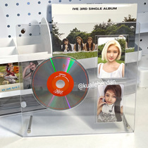Happy fool acrylic cd small card transparent card brick album photo frame display frame film groove polaroid desktop
