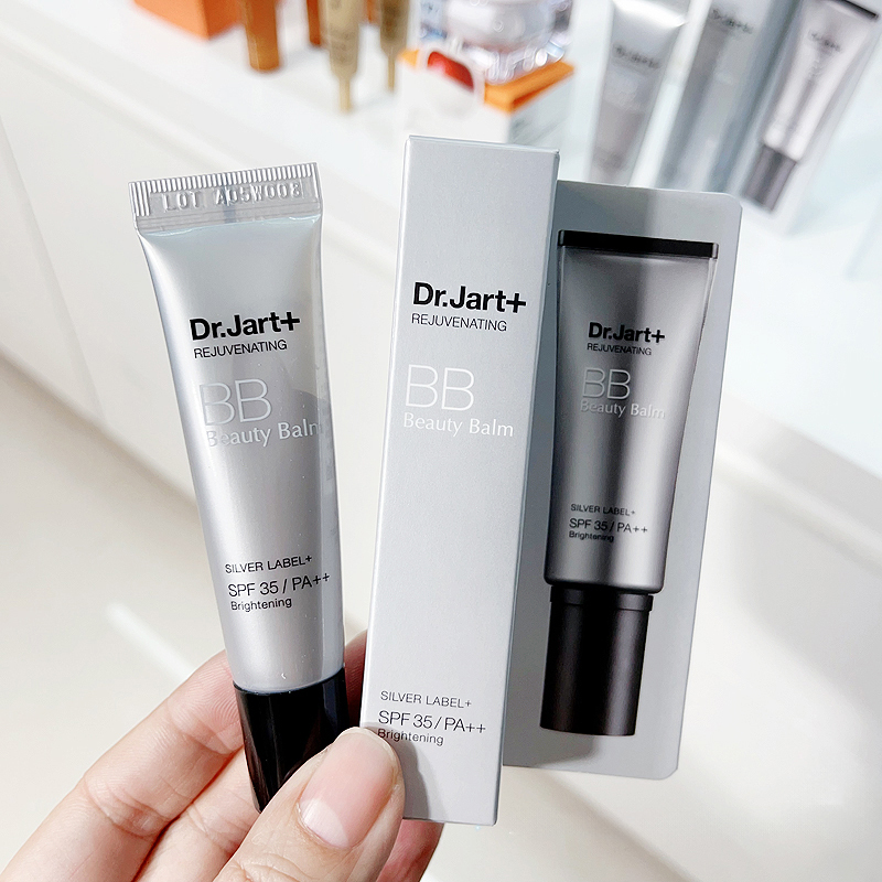 Di Jiating Silver Tube Bb Cream Sample Isolation Sunscreen Concealer Three-In-One No-Makeup Cream Long-Lasting Non-Cakey Foundation Liquid