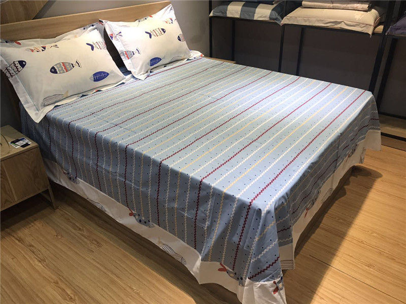 Cotton trẻ em giường bốn mảnh cotton boy boy phim hoạt hình khăn trải giường quilt cover 1.2 m1.5 mét