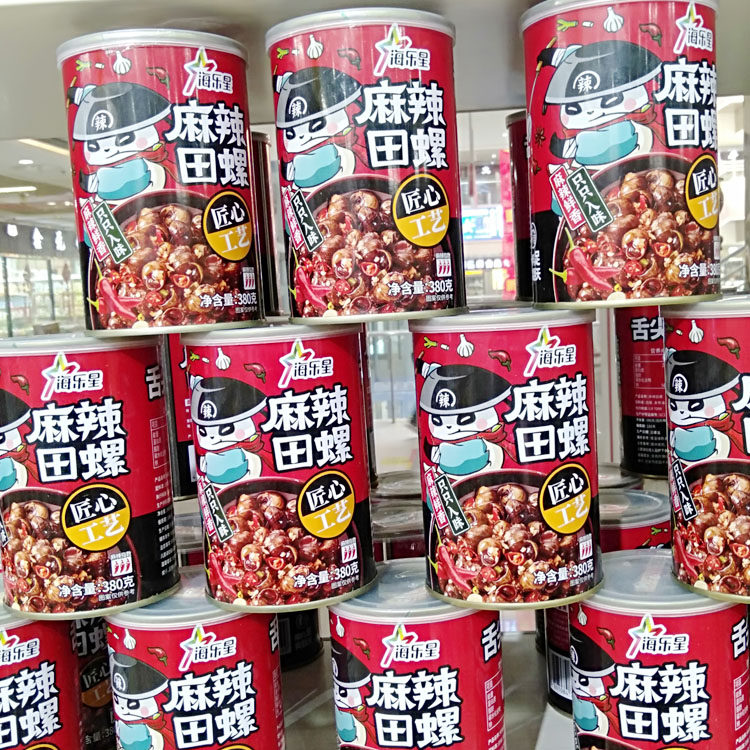 Hele Starry Spicy Fields Snail 380G Each jar of savory and spicy and delicious artisan craftsmanship with only a taste tongue for a tit-for-tat snack