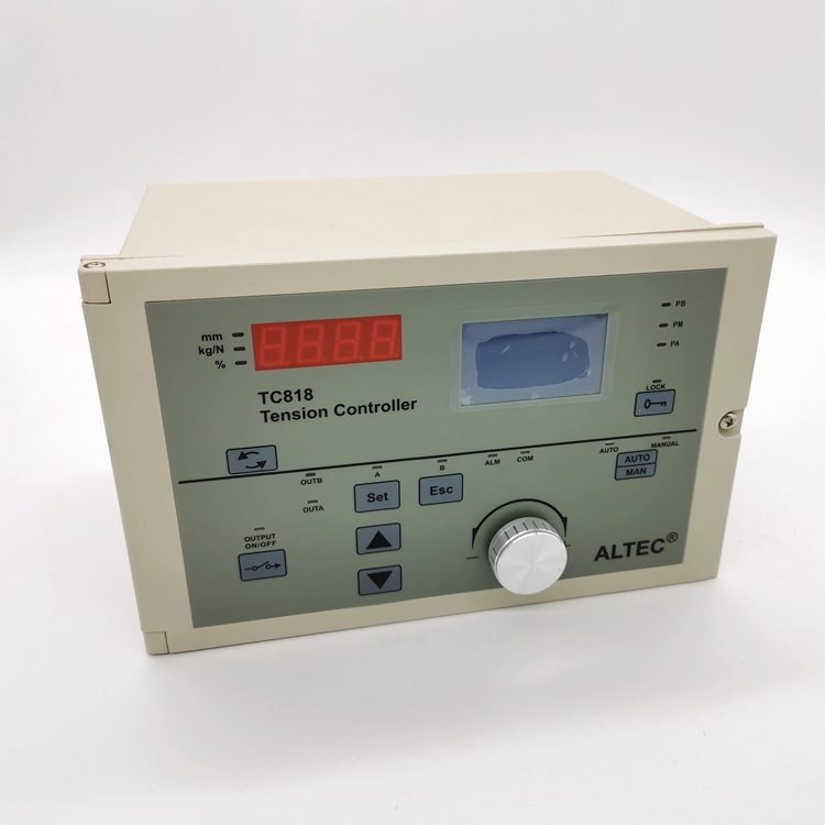 Fully Automatic Tension Controller Altec Tc818 Automatic Brake Roll Diameter Tension Control Magnetic Powder Controller Fully Automatic Tension Controller Altec Tc818 Automatic Brake Roll Diameter Tension Control Magnetic Powder Controller