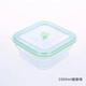 Partita silicone gấp bát du lịch hộp ăn trưa di động ngoài trời cho trẻ em lưu trữ bộ đồ ăn hộp có thể thu vào bát mì ăn liền - Đồ ăn tối khay đựng thức ăn