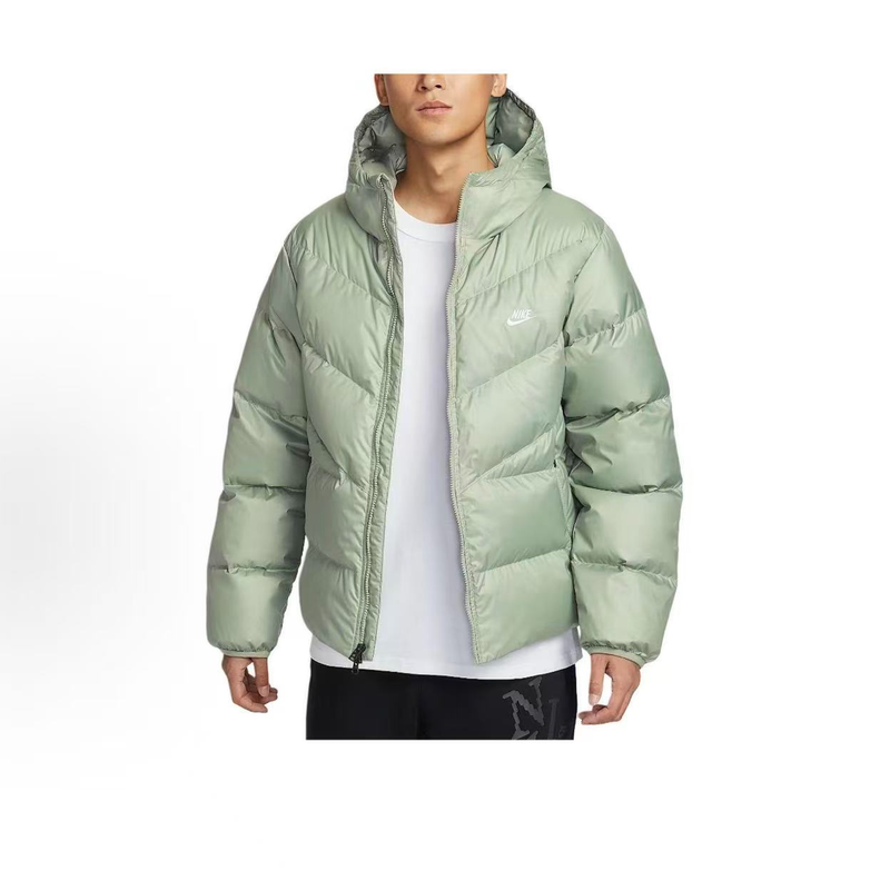 Nike Therma-Fit Water-Resistant Woven Loose-Fit Hooded Puffer Jacket Hq7791-37