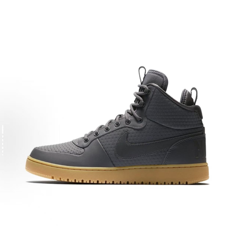 Nike Court Mid Casual Non-Slip Shock-Absorbing Mid-Top Men's Sneakers Aa0547-001