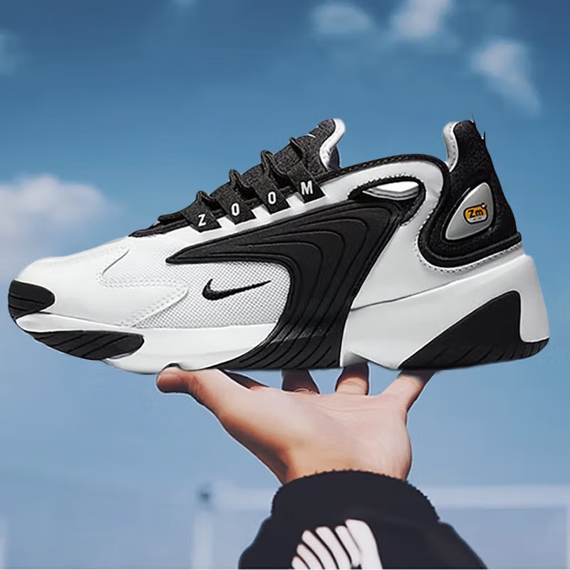 Nike Zoom 2K Comfortable, Wear-Resistant, Lightweight, Low-Top Casual Running Shoes for Men and Women Ao0354-100