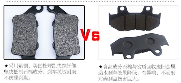 Xe máy Sundiro Honda Jin Fengrui SDH125-50A phanh đĩa trước và sau phanh trống phụ kiện giày phanh - Pad phanh bố thắng xe wave