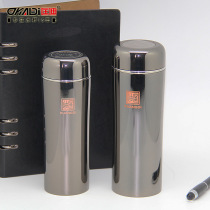  Kuangdi No 633 titanium vacuum Xueshi cup Stainless steel three-layer business cup gift thermos cup Water cup customization