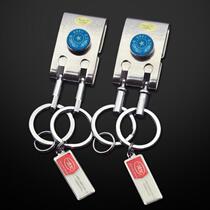 Shanghai Boyou 9288 9388 multi-purpose keychain double ring key chain stainless steel double key ring key chain