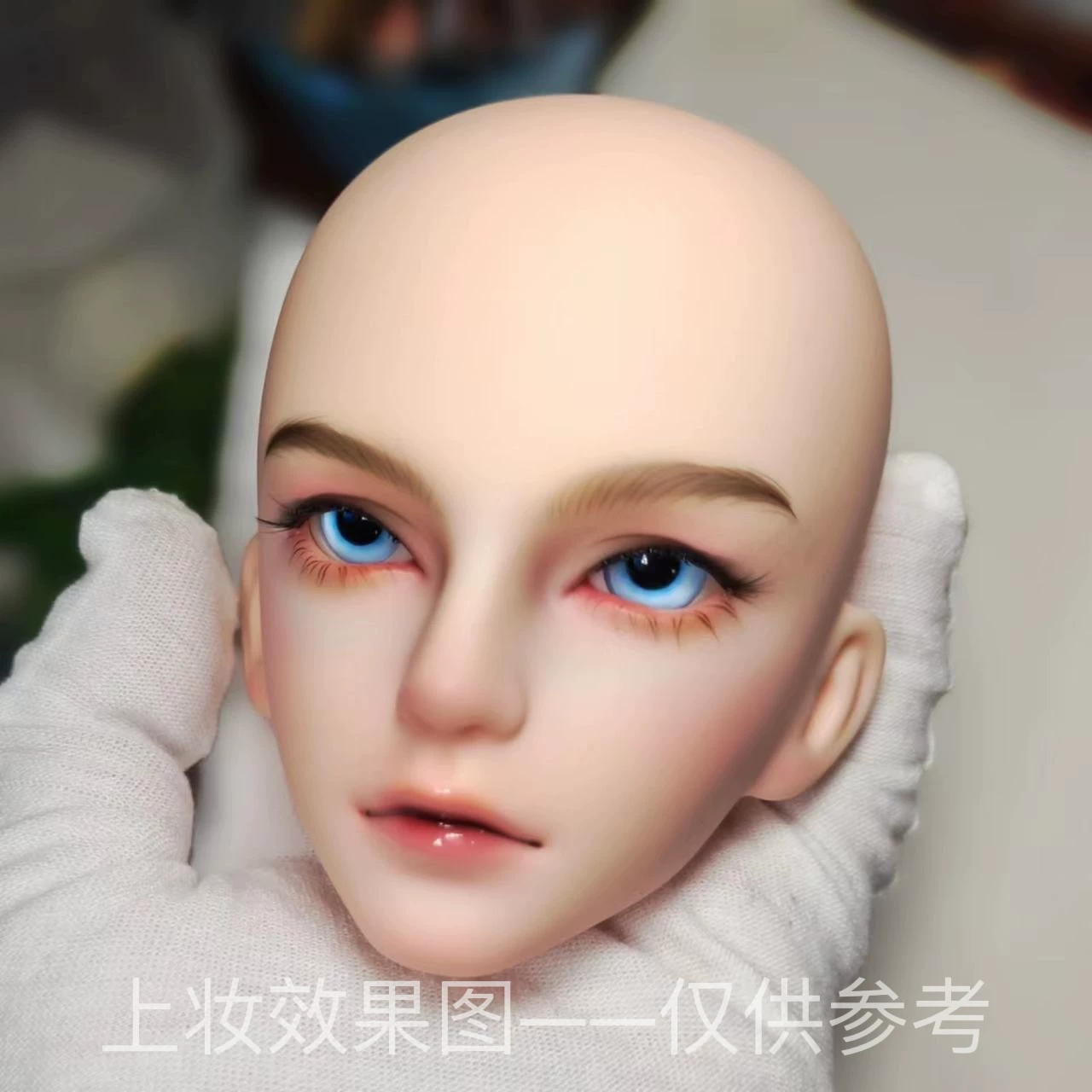 Раздельная голова BJD3 открывает крышку мужская кукла SD60 см кукла с мужским телом с изменением макияжа макияж, лысая голая кукла