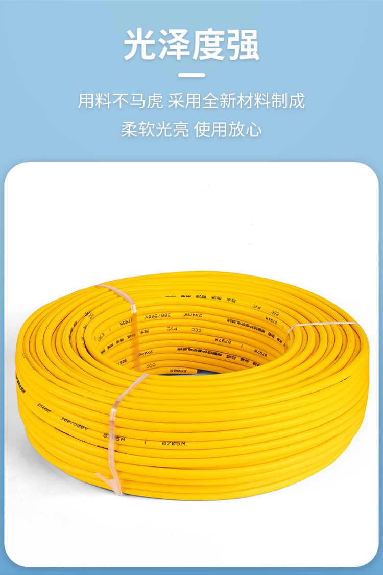 Zhujiang electric wire BV1 5 4 6 square copper core wire national standard flame retardant hard copper core home improvement wire 2 5 single core wire