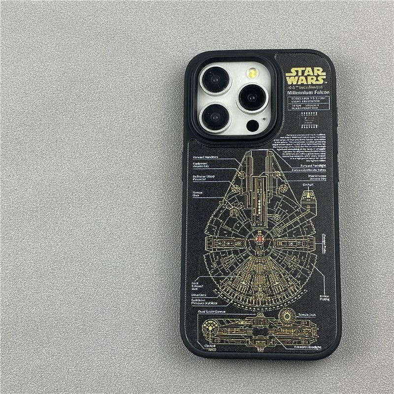 Star Wars – Darth Vader, Stormtrooper, Millennium Falcon Designs iPhone Case